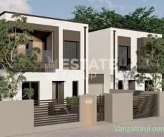 Duplex cu 5 camere despartit prin garaj in Mosnita Noua