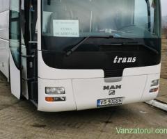 Închiriez autocar, microbuz