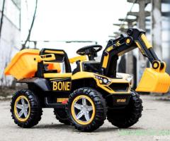 Tractoras cu brat si cupa electrica, Bonet 2x 30W 12V Yellow