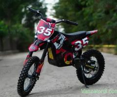 Motocicleta electrica Kinderauto Motobike 35 1500W 48V roti 14 12 RED