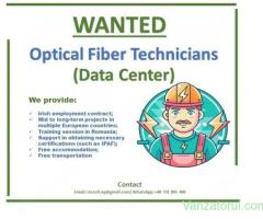 Tehnicieni Fibra Optica - Proiecte in UE