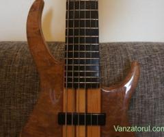 Chitara bas activ cu 6 corzi, Harley Benton BZ-6000 NT