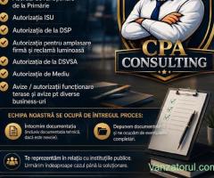 Consultanta avize, autorizatii , reprezentare controale