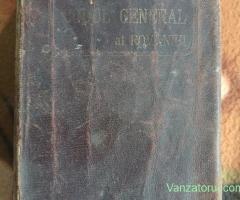 Codul General al României din anul 1900.