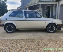 Vehicul istoric Golf mk 1