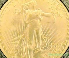 Iconic American Relief Inalt, $20 Saint Gaudens 1907