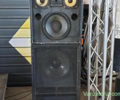 Linie completa sunet 2 basi dublii si 2 topuri cu medii si inalte