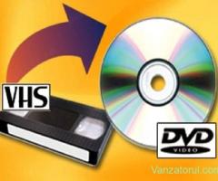 Transfer casete VHS pe STICK sau DVD