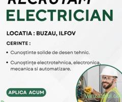 Electrician Automatist Buzau - 5000-6000 lei net