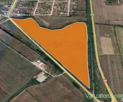 Teren Intravilan Extins Cu Front Stradal Deta (Timis) 145.000 MP