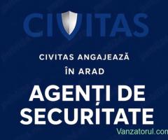 CIVITAS angajeaza Agenti de securitate in Arad 18,5 lei net ora