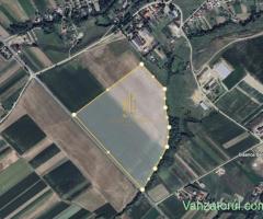 Teren 19,98 ha front E85 lângă nodul Drumului Expres Suceava–Siret
