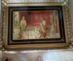 Vand tablou vechi - antic -