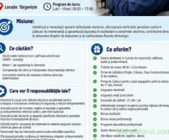 Angajam Operator Mentenanta Electrica- locatia Targoviste