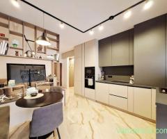 Apartament amenajat cu designer, 73 mp utili. 2 bai. Mobilat si utilat complet !