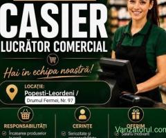 Angajez Lucrator Comercial Casier