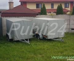 Inchiriez remorci 2 axe de volum