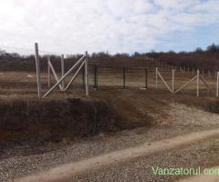 Teren ingradit cu panorama de vinzare Podgoria