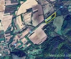 Vand teren la DJ708D Intre localitatile Taut si Camna