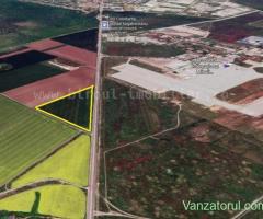 Teren Intravilan 4,5 ha Poziție Strategică vis- -vis de Aeroportul Mihail Kogălniceanu 20 euro mp