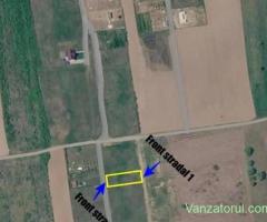 Teren intravilan 700 mp de vanzare in Paleu | Dublu front stradal