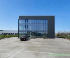 Spațiu logistic nou, cu 4 hale plus showroom și spațiu birouri P+2