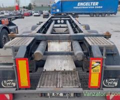 Portcontainer SEYIT Usta, 20-25FT, container chassis, ADR