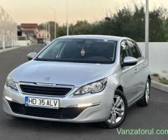 Peugeot 308*unic proprietar Ro*1.6 diesel*af.2017 luna 02*contract+fiscal pe loc !