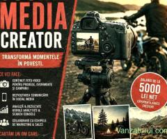 Recrutam Social Media Creator pentru Cluj