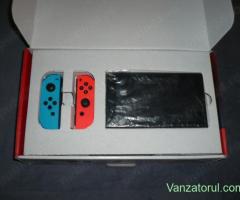 Nintendo Swich V2 complet aproape nou la cutie husa consola huse joistick 3 jocuri Pokemon,Minecraft