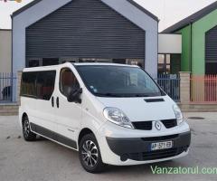 Renault trafic extra-lung 8+1 Locuri 2.0 cdti 115 cp an 2010 recent adus in tara