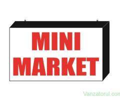 Caseta luminoasa MINI MARKET - 350 lei