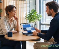Consultant vânzări servicii web Remote Comision 20 35%