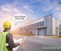 Teren industrial autorizat pentru hala