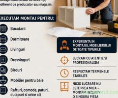 Montaj mobila - Rapid si profesionist (Bucuresti Ilfov)