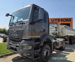MAN TGS 18.510 4x2, 2 km, KIT BASCULARE, 7,4tone masa propie, motor 12,4litri 510 CP