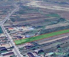 Proprietate industrială comercială de vânzare 11.574 mp teren, acces TIR, la 18 km de Focșani