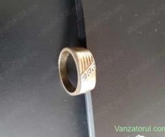 Inel 14 k 3 diamante