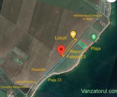 Costinești - 23 August Loturi 400 mp faleză , plata in rate !