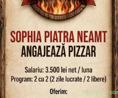 Pizza Sophia din Piatra Neamț angajează pizzar