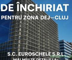 Închiriem schelă zona Dej-Cluj