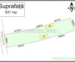 FUNDENI STRADA-STIUCII, teren intravilan, suprafata 531 mp