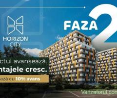 Avans de doar 10%! Apartament 1 cameră Horizon City, Pipera + Parcare inclusă