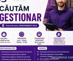 Gestionar depozit Dragomiresti - Vale - URGENT - Transport de la Metrou Pacii