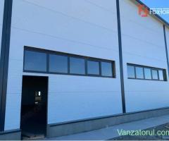 Hala industriala 600 mp, curte 1398 mp, parcare, toate utilitatile - Ghiroda