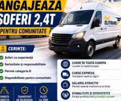 Angajez Sofer 2,4T pentru comunitate