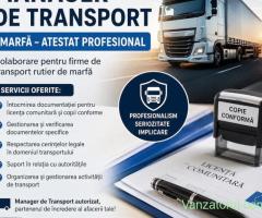 Manager transport marfa