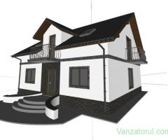 casa P+M, foisor si imprejmuire str. Alunis nr.1E (cartier Tulbureni - Botosani).