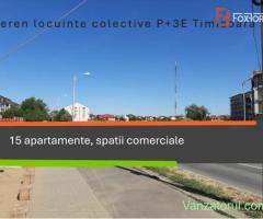 Teren intravilan locuinte colective si spatii comerciale - Braytim, Timisoara
