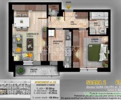 2 Camere cu Parcare Inclusa | Finisaje la alegere